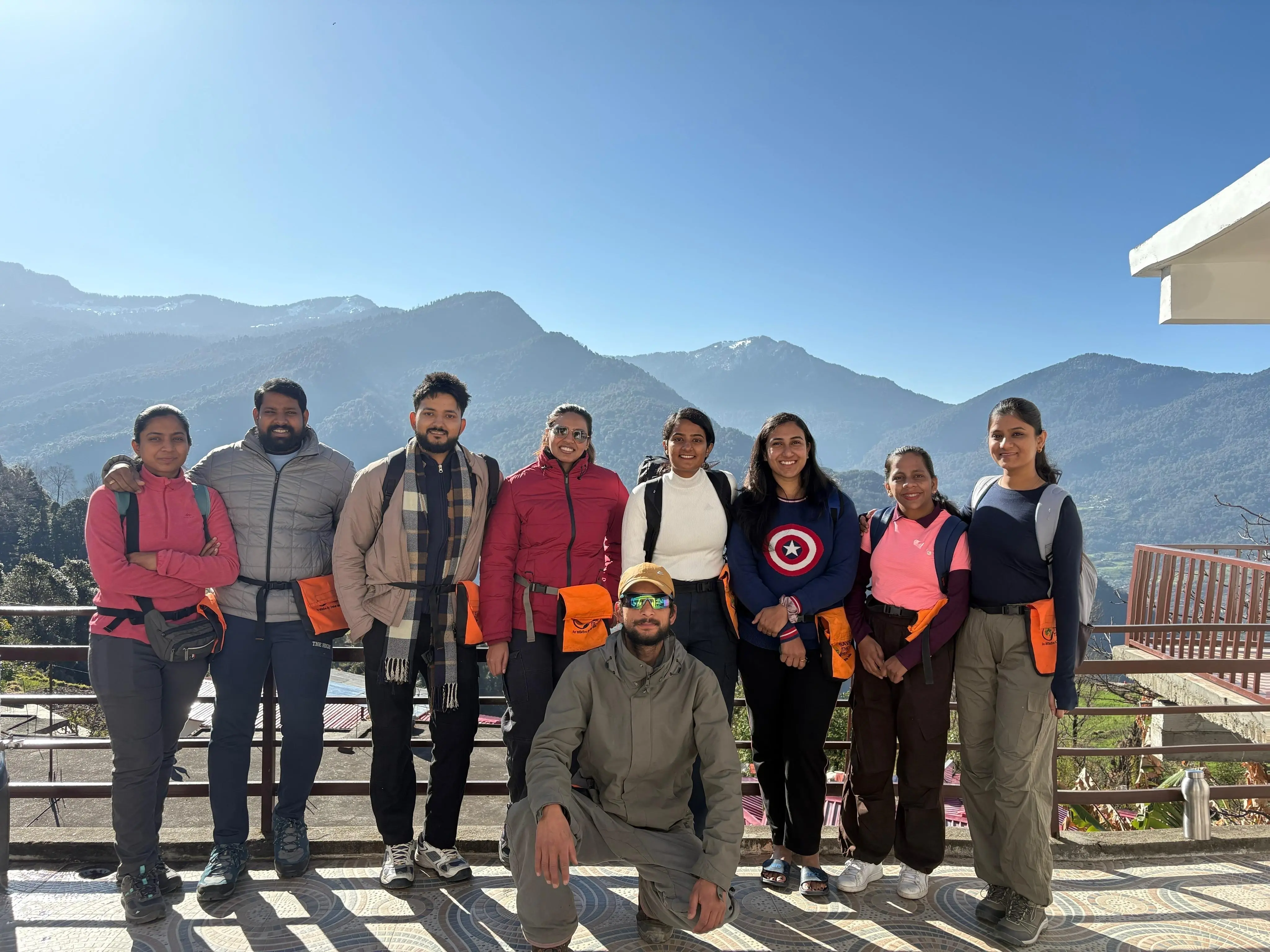 Beautiful landscape of Chopta