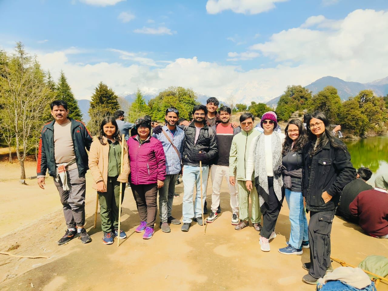 Beautiful landscape of Chopta